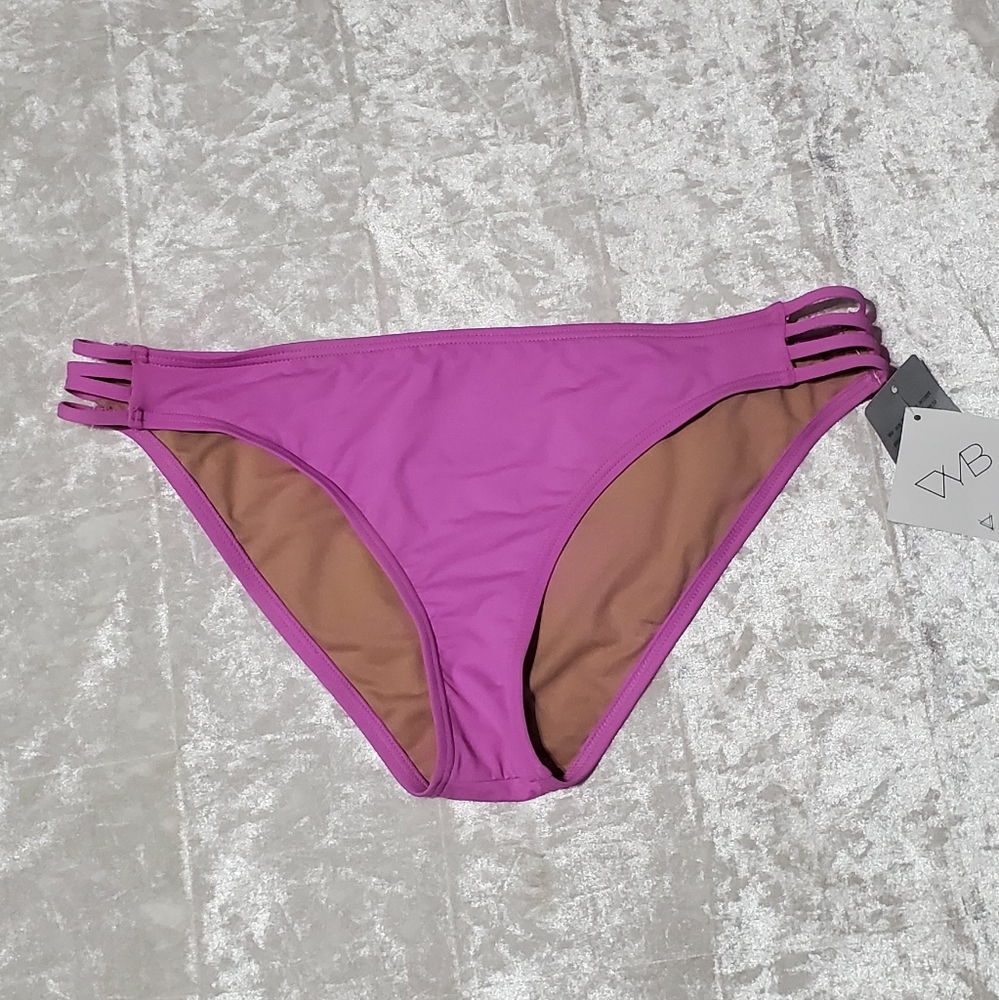 VYB Pink Strapy Side Bikini Bottoms